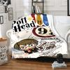 1pc Hogwarts Express Platform 9 3/4 Cartoon Blanket,Portable Throw for Travel & Camping, All Season Cozy Blanket,Ideal Gift