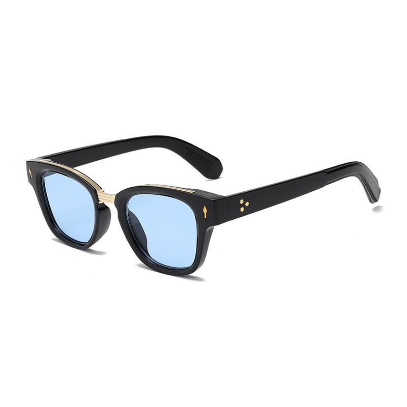 Retro black frame sunglasses unisex premium sunglasses outdoor driving UV protection sunshade UV