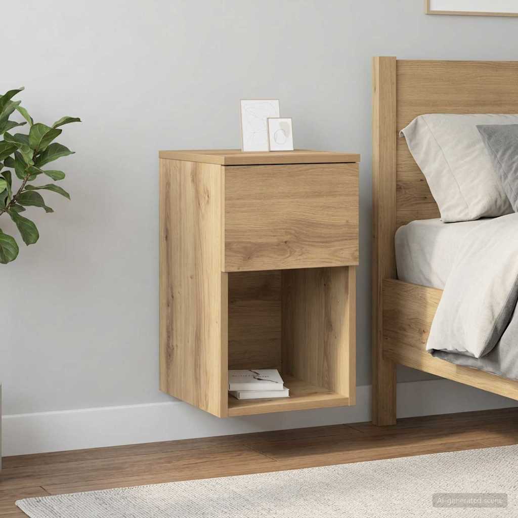 Bedside Cabinet Artisan Oak 29 x 31.5 x 49 cm Particleboard