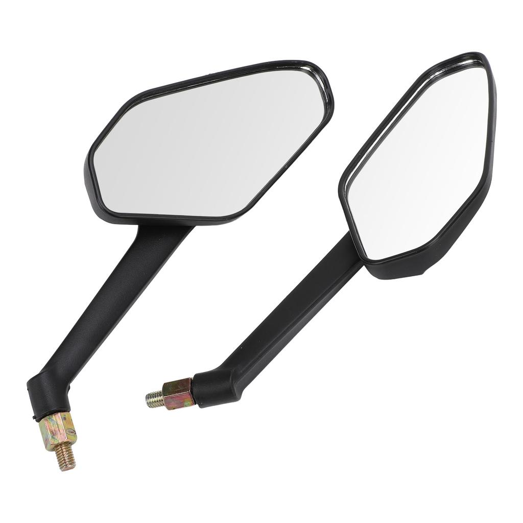 2pcs Handlebar Bike Mirror Scratch Resistant Glass Lens 360 Degree Ajustable Safe Rearview Mirror for Mountain City