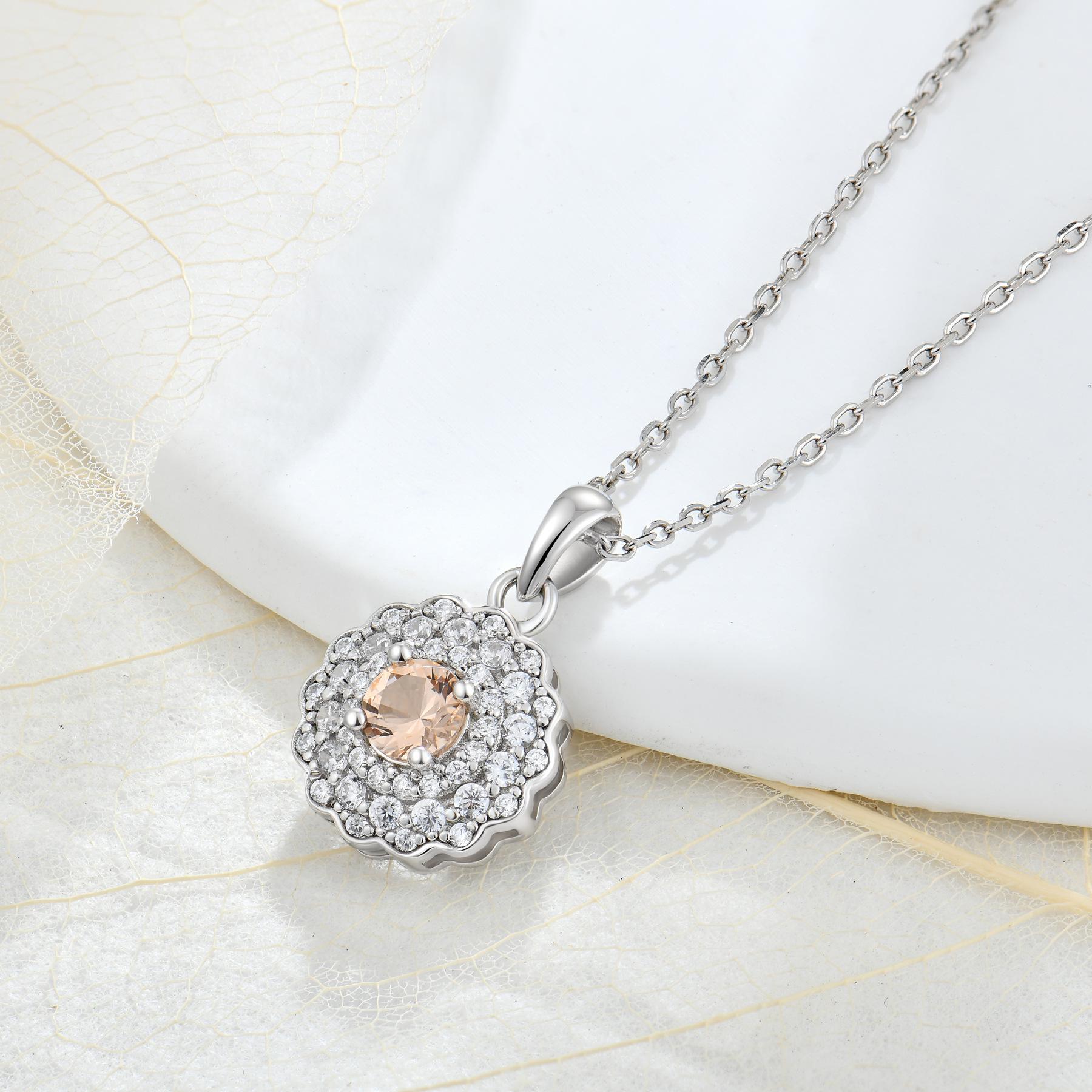 Personalized Women s S925 Sterling Silver Jewelry Set: Earrings, Ring, and Necklace 925 Silver