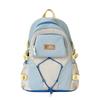 New Schoolbag Large Capacity Backpack Student Contrast Color Backpack Casual Versatile Backpack Junior and Senior High School Schoolbag