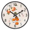 Chinese-Style Quartz Wall Clock - Modern, Punch-Free Living Room Decoration