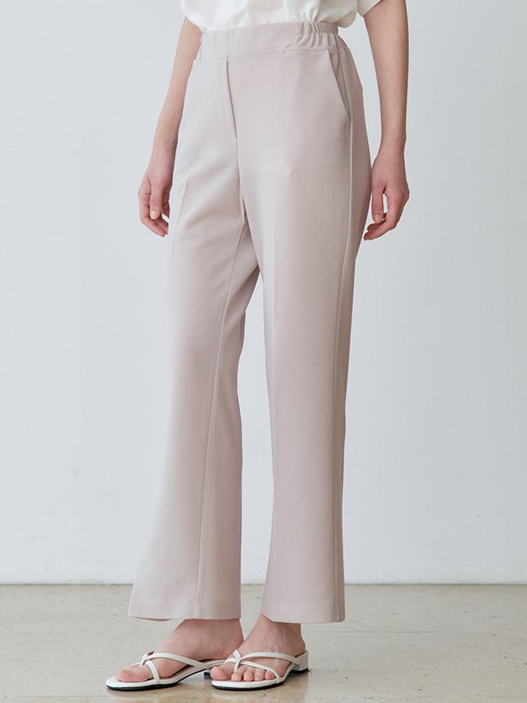 LE STUDIO Comfort Semi-Bootcut Slacks (Lbe)