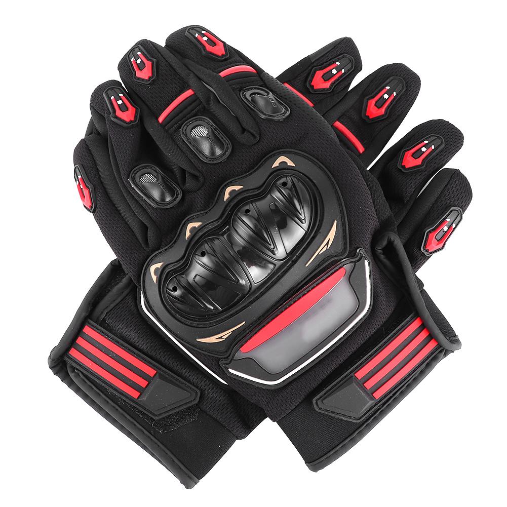 

2pcs Motorcycle Gloves Full Finger Screen Touchable NonSlip Breathable Hand Protection for Riding Wrestling Climbing(XL