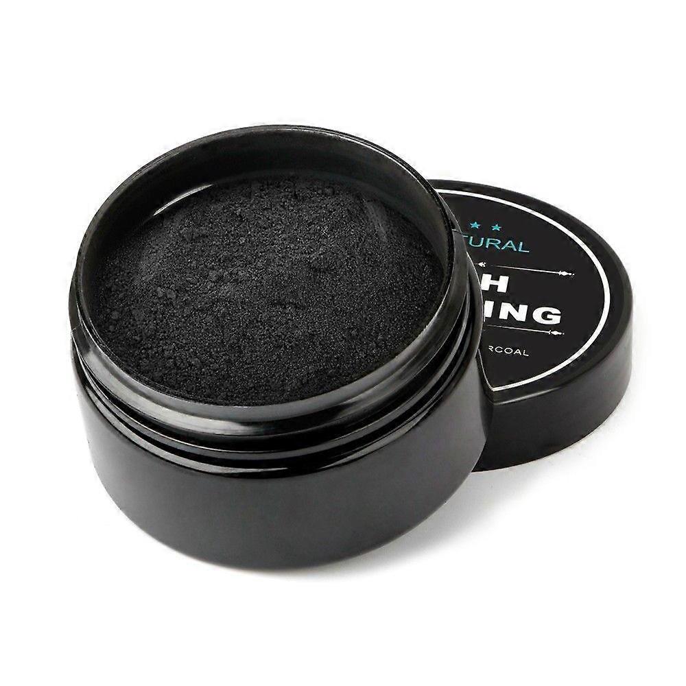 100% Natural Teeth Whitening - Teeth Whitening Charcoal (30g) Black