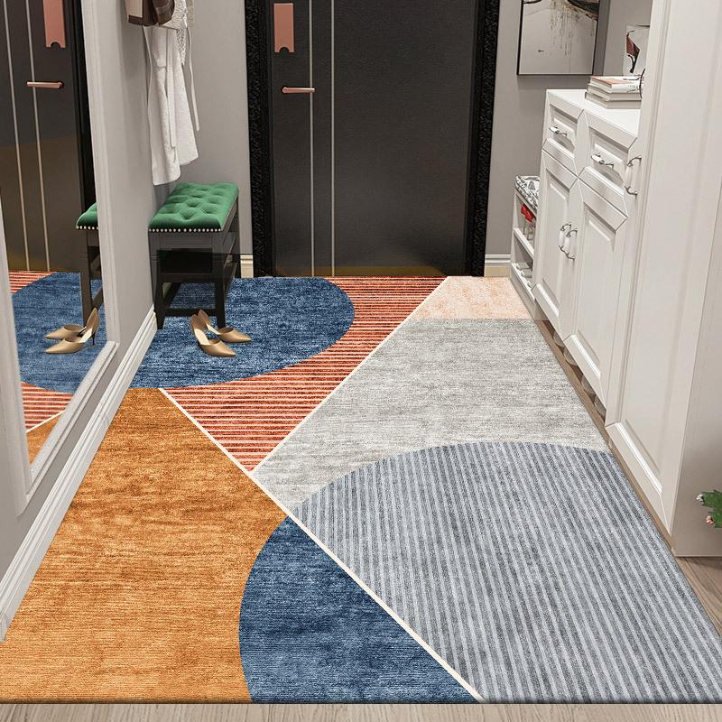 Home Floor Mat Entrance Carpet Bedroom Bedside Easy To Maintain Living Room Bathroom Simple Foot Mat