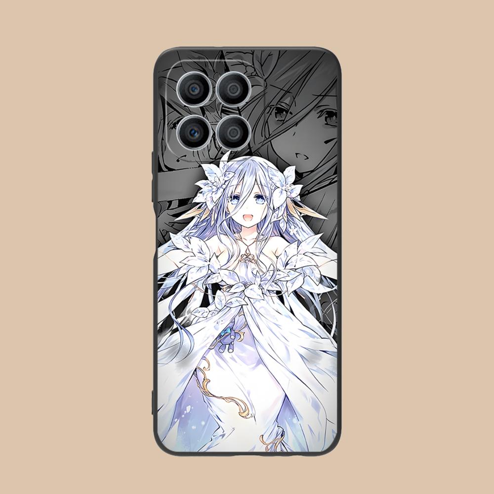 Date a Live Mio Takamiya Matte Mobile Phone Case for Honor 90 80 70 60 50 30 20 10 9 8 7 Pro S SE Lite 5G Colorful Printing