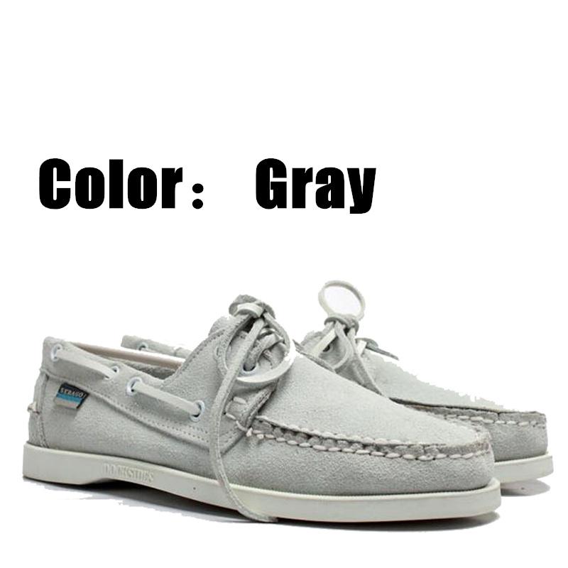 

Мужские и женские туфли Spinnaker из натуральной кожи нубука Docksides Classic Loafers Boat Shoes For Homme Femme Chaussure Nautique A103 43