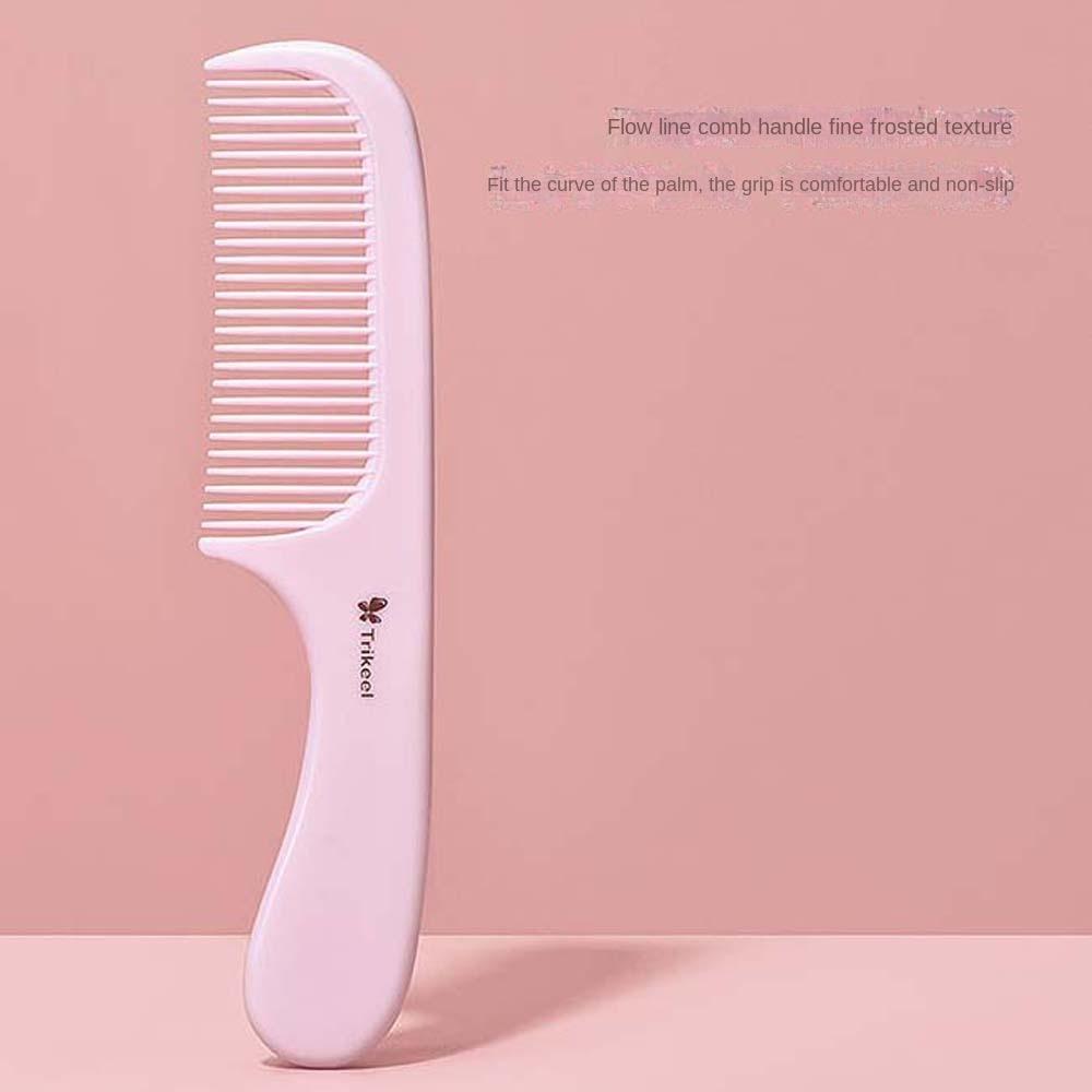 Scalp Massage Pink Hair Brush Anti-static Fine Tooth Hair Combs Portable Wide Tooth Comb  Household