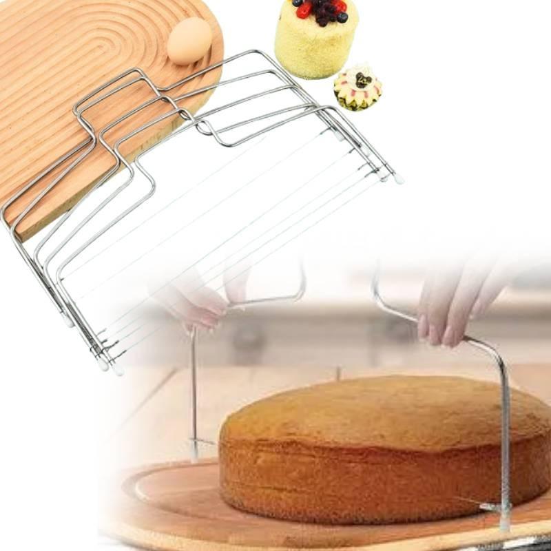 Cake Slicer Bread Cutter Wire Line Cutting Kitchen Decor Baking Leveller Tool