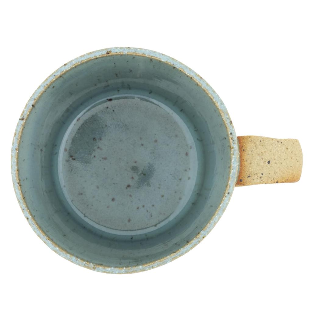 Koyo Pottery Large Mug Shavings, Turquoise, 20201