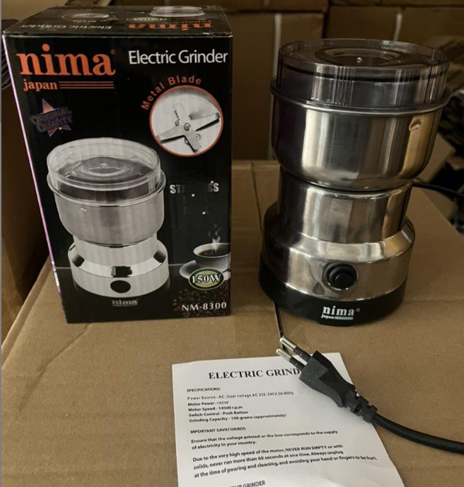 Household Coffee and Bean Powder Grinder Machine
