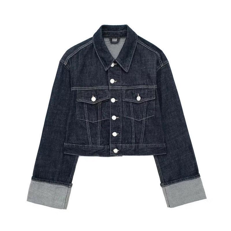 Frühling/Sommer 2025 Damen Retro-Jeansjacke & Freizeit-Set