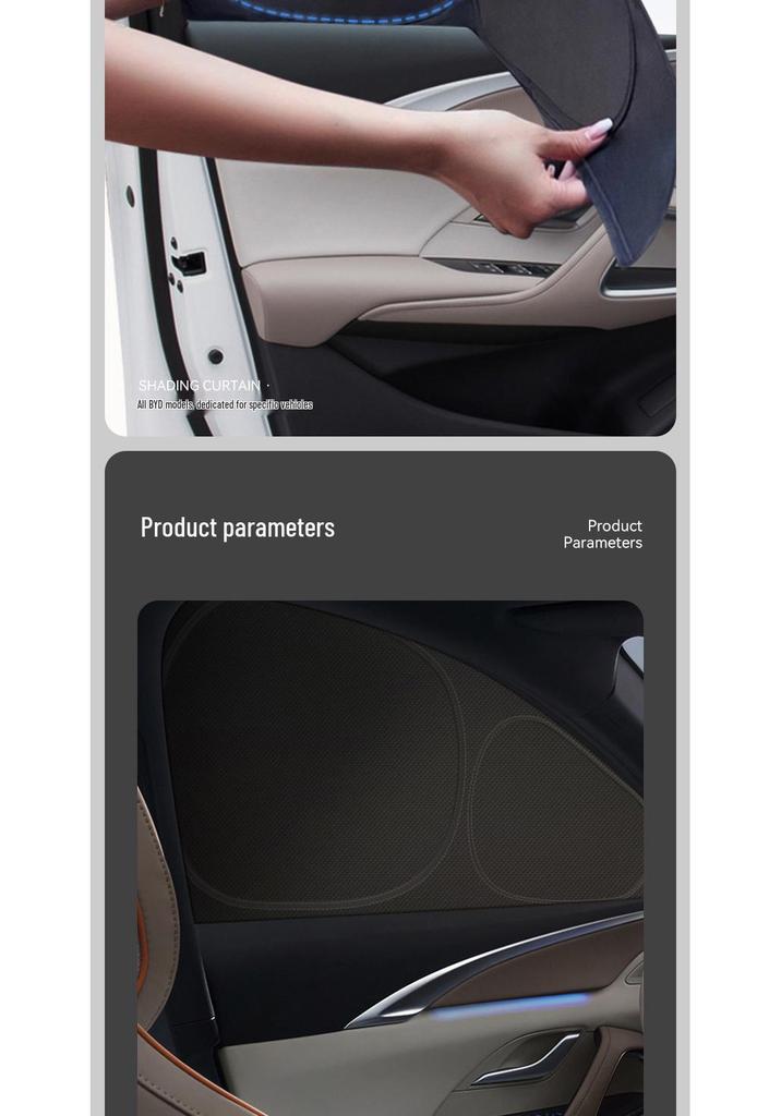 Full Coverage Sun Shade for BYD Models - Privacy & Heat Protection