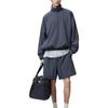 Fear of God Essentials Nylon Half Zip Track Jacket Iron Grey Men Outerwear 202HO258271F