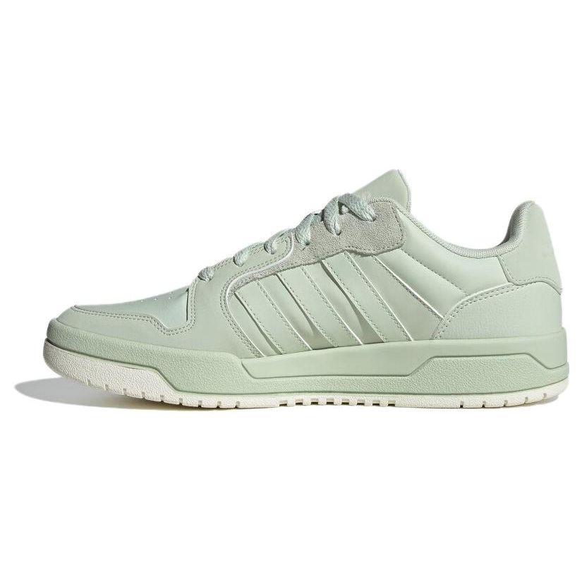 Adidas Neo Entrap Synthetic Leather Casual Sports Low-Top Skate Shoes Unisex Sneakers Green ID6055
