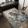 1PC Bird Flower Non-Slip Floor Carpet Compatible for Office&Living Room&Bedroom&Dining Room -  Soft & Pattern-G0389