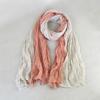 Women's Pleated Thin Scarf Artistic Retro Fashion Versatile Long Scarf Travel Scarf