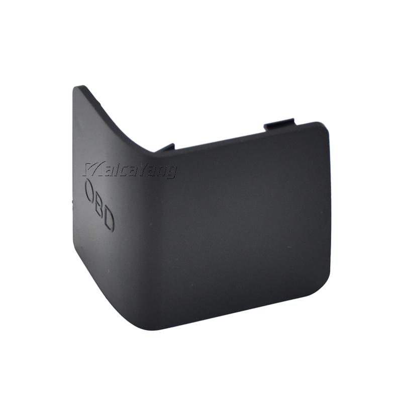 Car Styling For BMW 1' E81 E87 E88 E82 X1 E84 Interior Kick Panel Cap LHD Left OBD Plug Cover Trim 51437144966