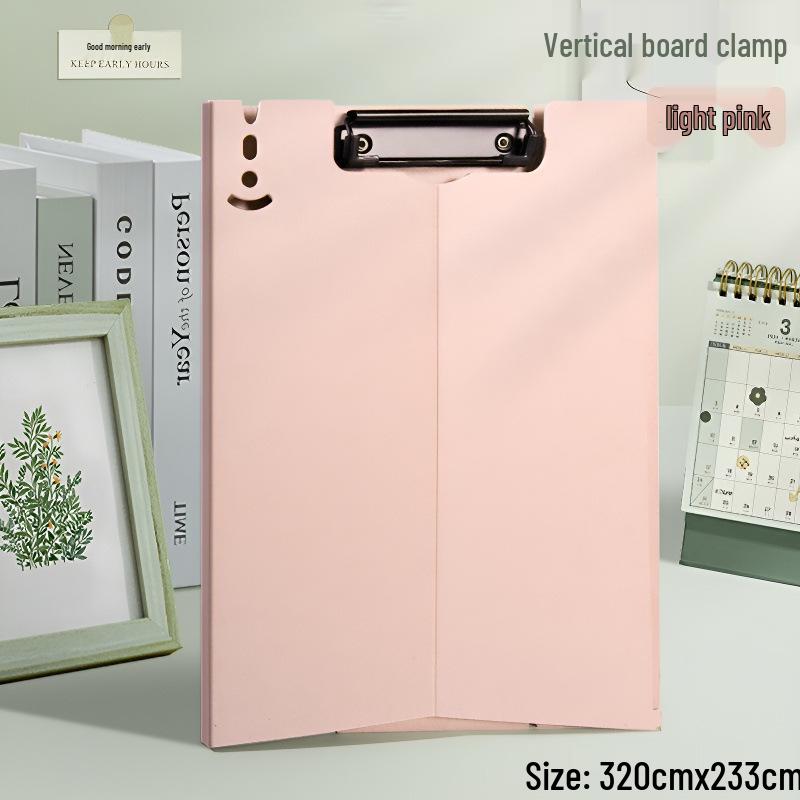 A4 Stand-Up Multifunction Clipboard & Document Storage Folder