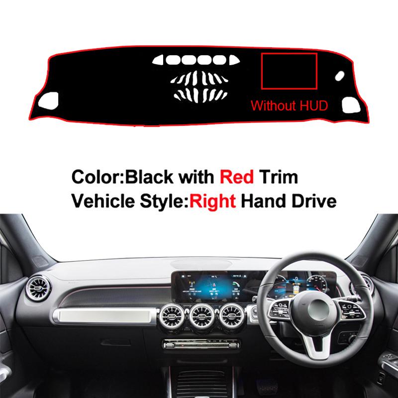 Car Inner Dashboard Cover For Mercedes Benz EQB 2026 2026 Auto Dash Mat Carpet Cape Sun Shade Dashmat Pad
