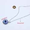 Vinatge Turkish Blue Evil Eye Pendant Necklace Amulet Lucky CharmJewerly