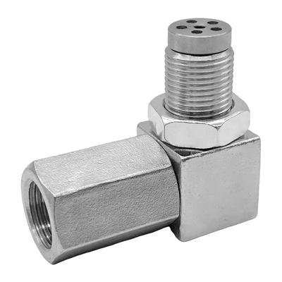 Universal M18*1.5 Car Exhaust Catalyst Rear Oxygen Sensor Spacer 90 Degree Mini Catalyst Lambda O2 Adapter CEL Fix