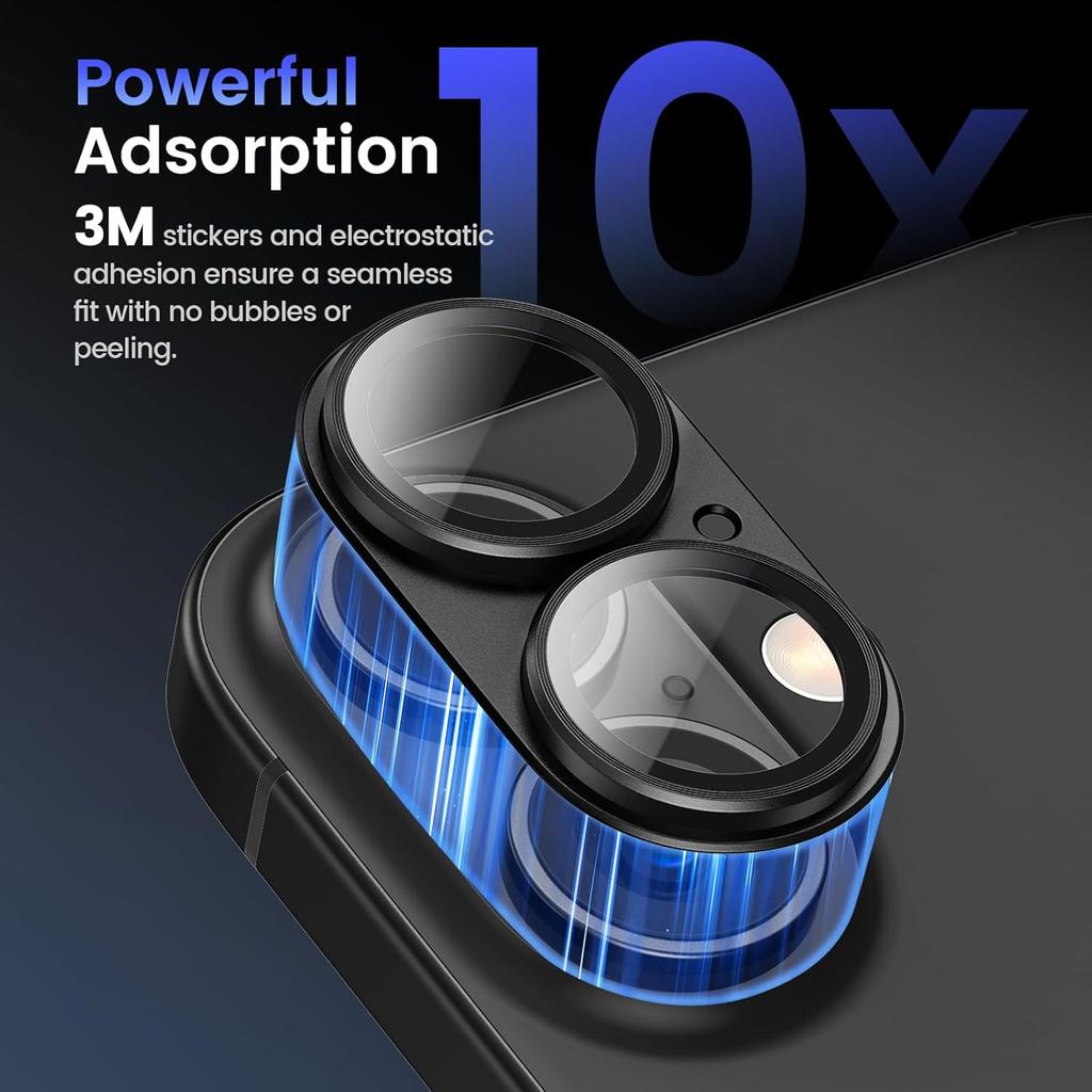 Metall Gehärtetes Glas Kameraobjektiv Schutzabdeckung Für Für Iphone 16 Pro Max 1 Plus 14 1Pro 16Pro 16Plus Schutz Handy Zubehör