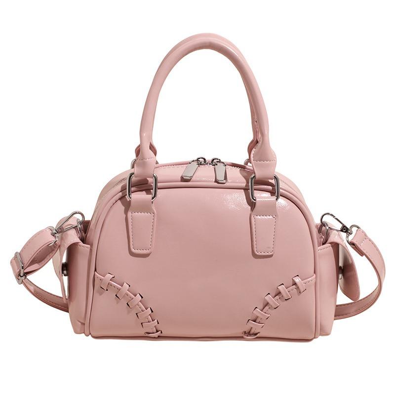 Niche portable bowling bag women's new trendy fashion large capacity armpit bag shoulder messenger bag