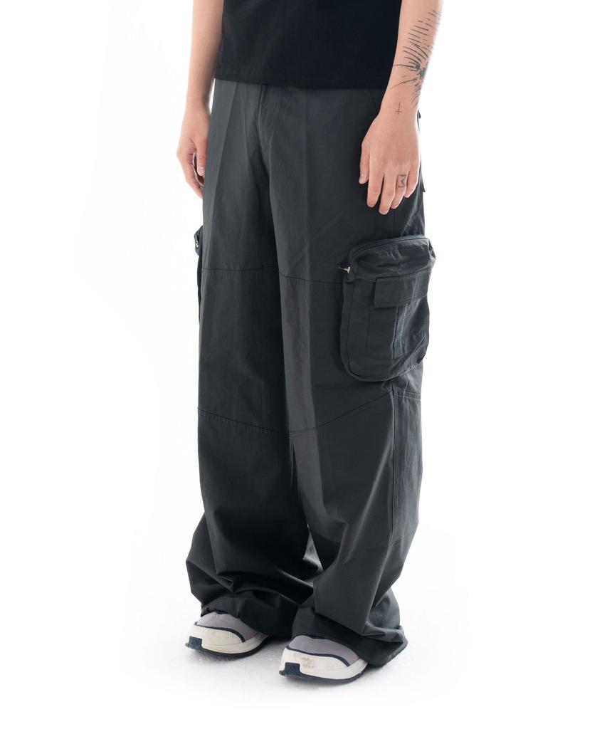 AAKAM Taped Cargo Pants (Dark Green)