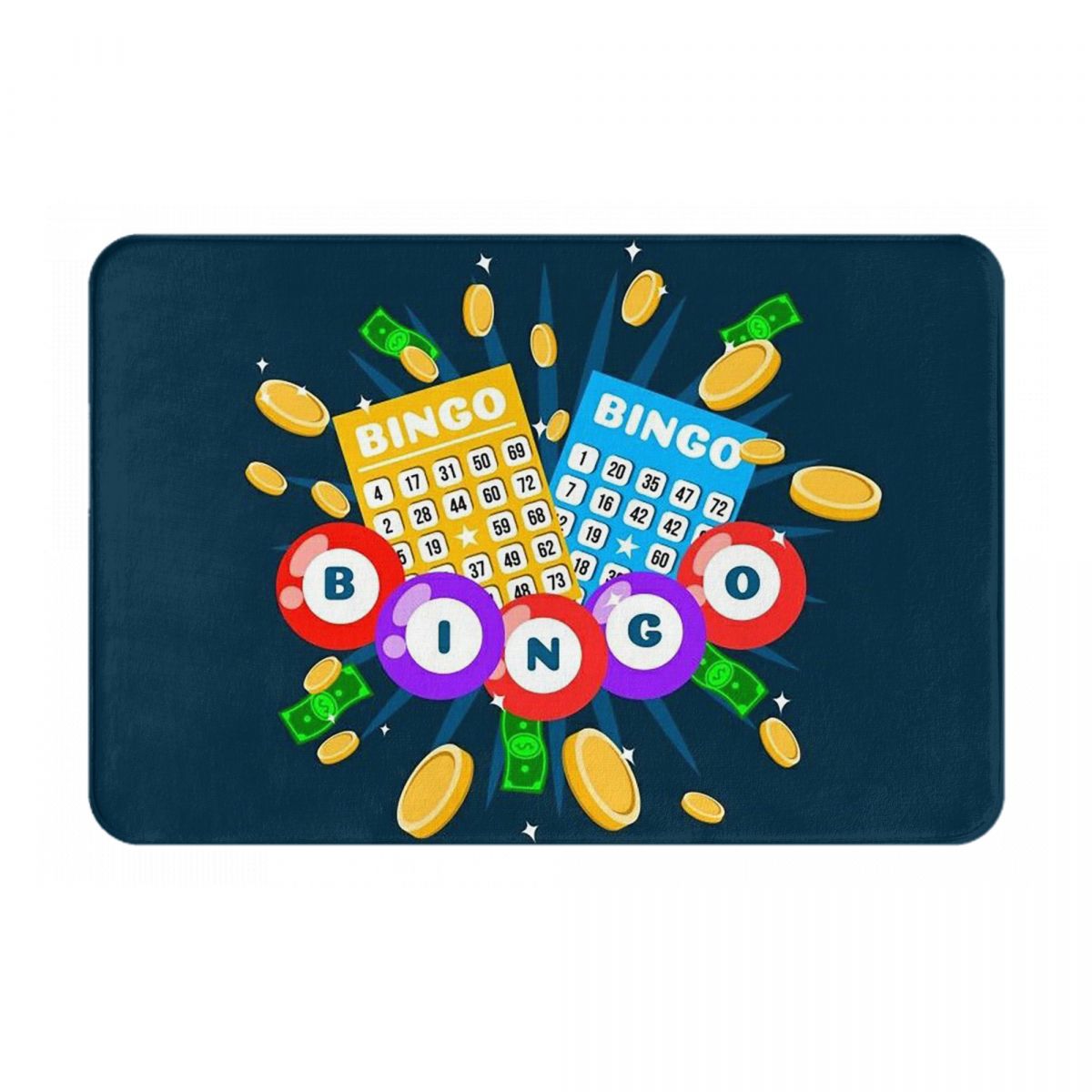 Come For Bingo Game Non-slip Doormat