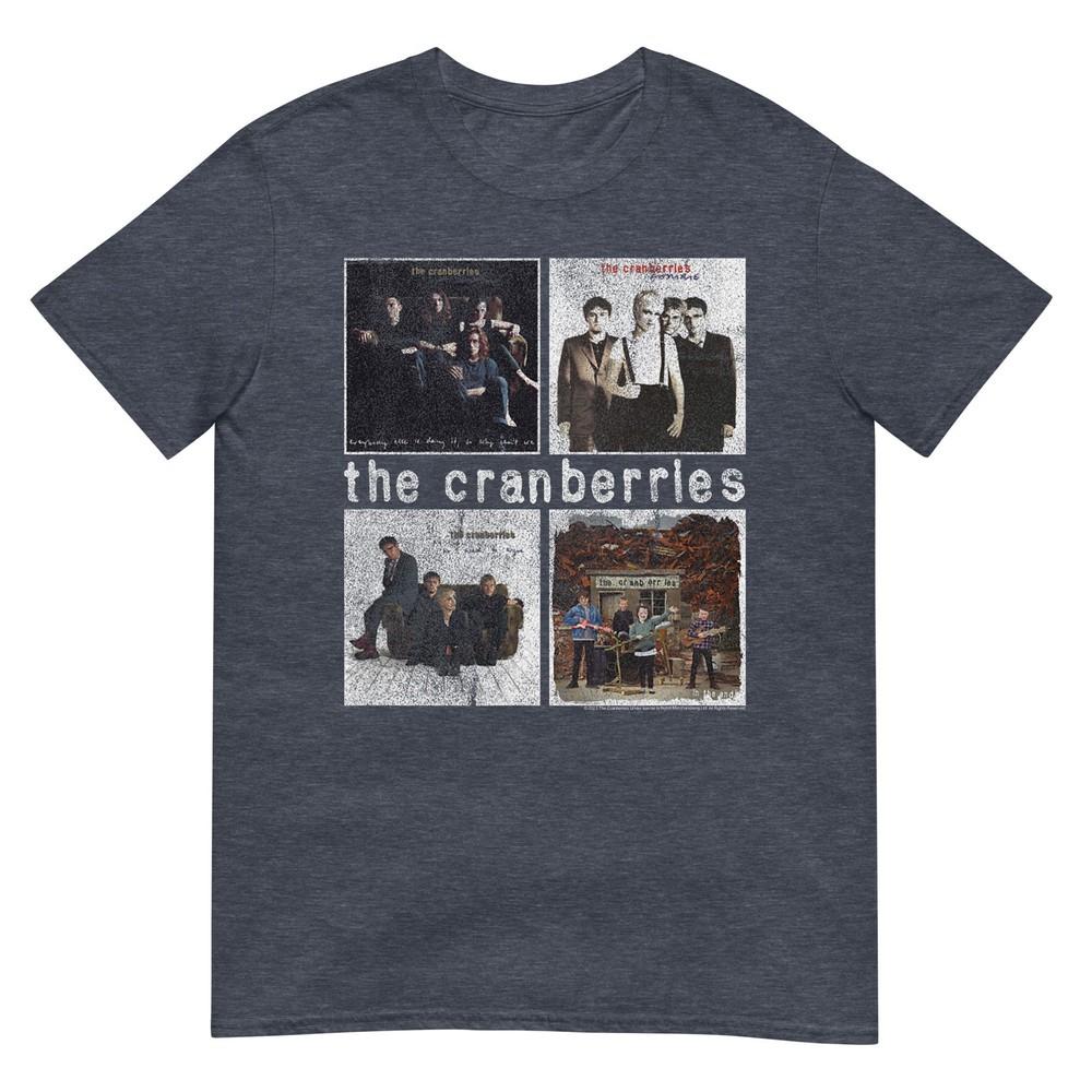 The Cranberries Distressed Album Covers Vintage Band Tshirt