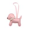 Modern Dog Shaped Key Ring For Everyday Carry Essential Water Resistant Faux Leather Craftsmanship Pendant