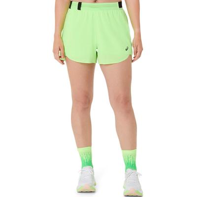 Running Wear METARUN Split Shorts 2012D349 Women's 300 (Illuminate Green) M