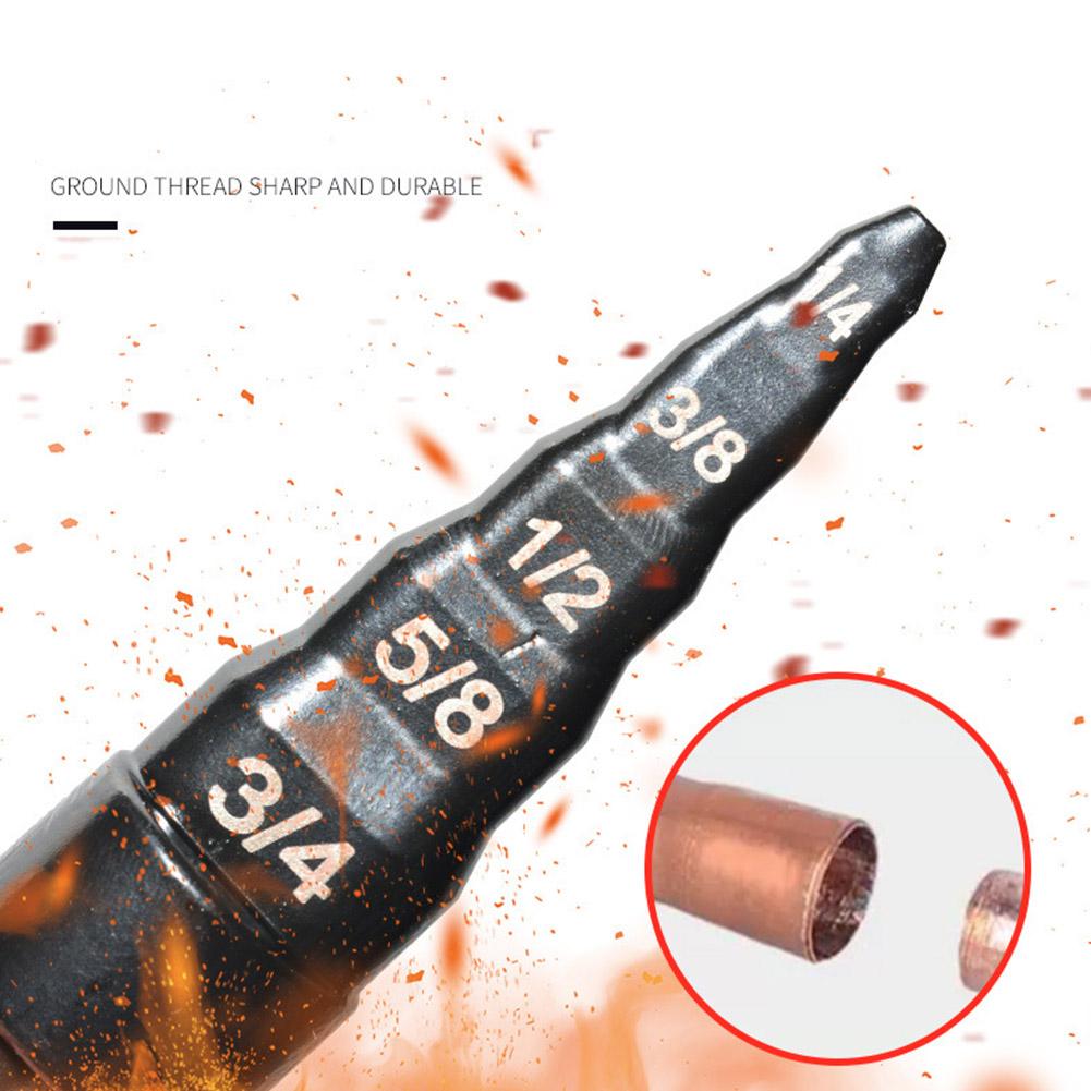 Klimaanlagen Kupferrohr Aufweiter HVAC Reparaturwerkzeug Bördelbohrer-Set Bördelrohraufweiter Weiche Kupferrohrwerkzeuge