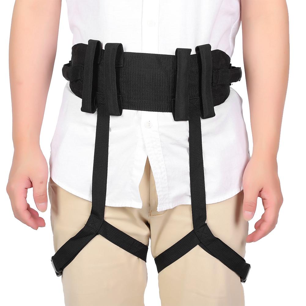 Home Transfer Belt With Handles Adjustable Safety Belt Patient Assisting Strap for Elderly Use