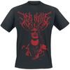 Death Chuck Schuldiner Rotes Porträt Print T-Shirt 100% Baumwolle Lässiges Neutrales Tee Death Metal Streetwear