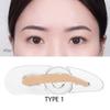 Adjustable Eyebrow Stamp Portable Three Type Eyebrows Makeup Tools