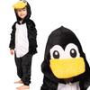 Piżama dla dzieci dziecięca kigurumi onesie kostium pingwin czarny 105-115