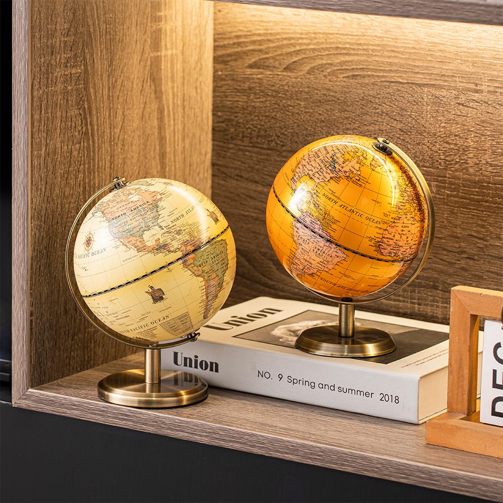 

retro earth ornament Office Decor Accessories Statue Modern Art Sculpture European Style Home Decoration bookshelf desk Craft