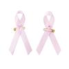 200 Pack Pink Ribbon Pins Health Awareness Pins Brooch Lapel Pin Ribbon Corsage