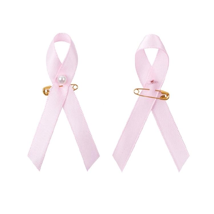 200 Pack Pink Ribbon Pins Health Awareness Pins Brooch Lapel Pin Ribbon Corsage