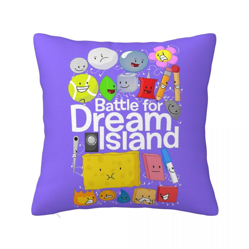 BFDI Poster Square Pillowcase Cushion Cover Pillow Case Throw Pillow Cover for Home Sofa Living Room