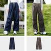 Baleno Women's Spliced Wide-Leg Cargo Pants