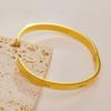 European Retro Zirconium & Titanium Bracelet - Fashionable, Versatile, Durable Gold Finish