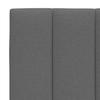 Bed Frame without Mattress  Hanko  Dark Grey 140x200 cm Fabric