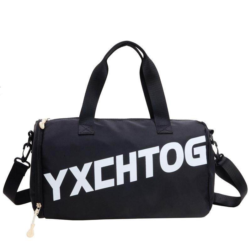 Childrens Colorblock Snack Storage Bag With Nylon Material For School Kids чёрный