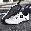 Large Size Cycling Shoes Road MTB Bike Riding Breathable Rigid Sole Clipless Flat Pedal Options