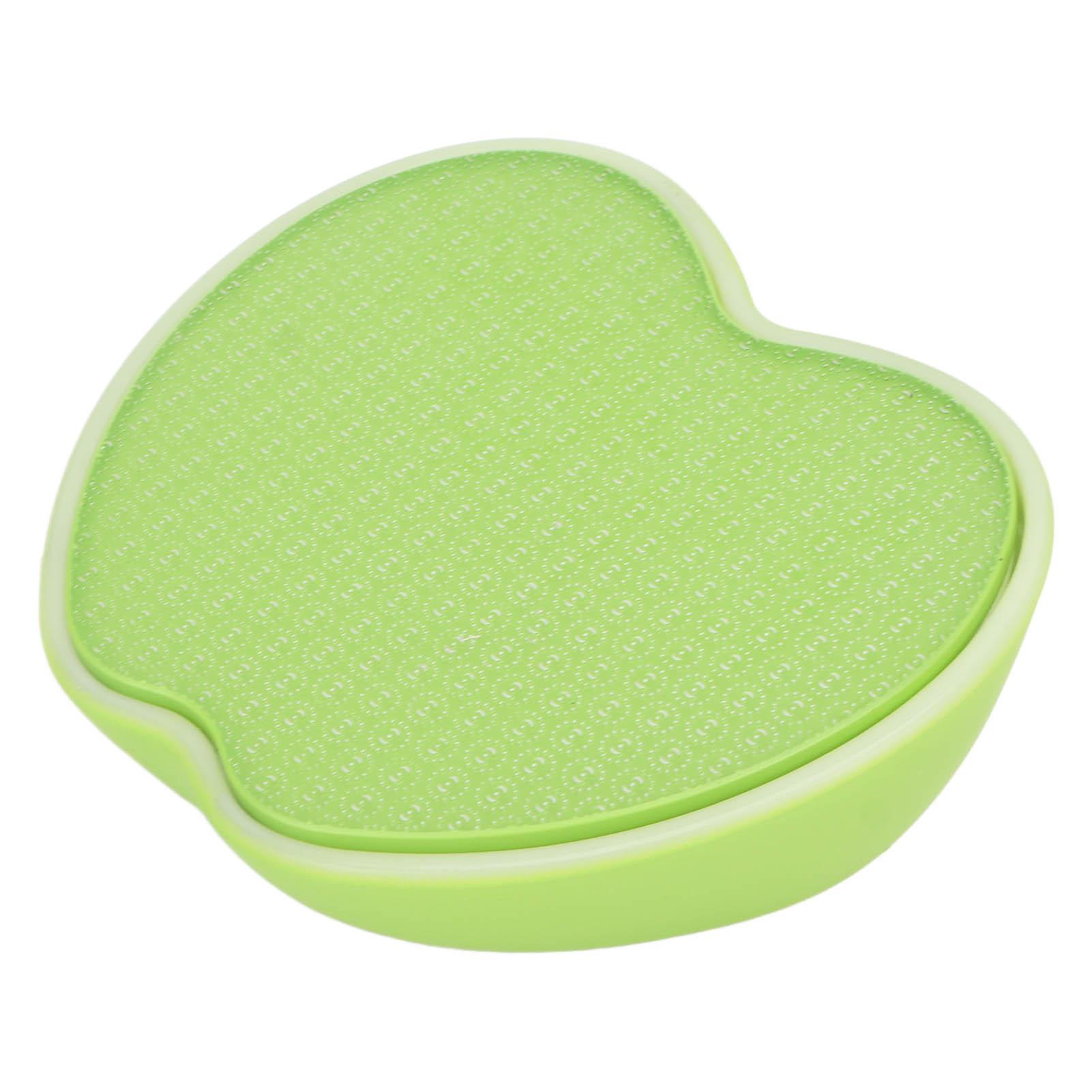 

Стеклянная пилка для ног Портативная ручная Педикюрная щетка для ног Скребок Удалитель мозолей для мужчин женщин Зеленый